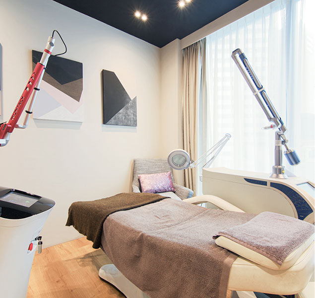 Laser clinic at Raffles Place