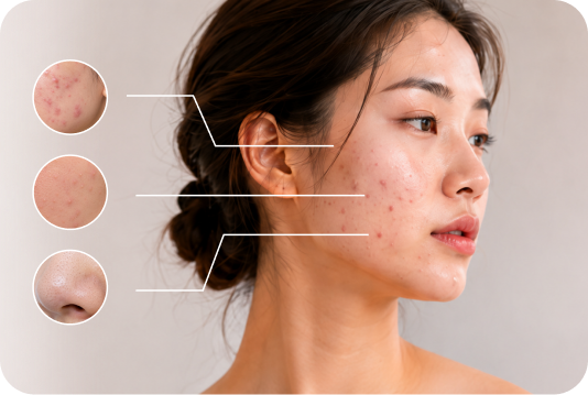 Facial laser treatment